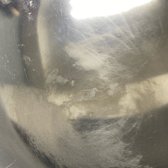 Nambé 527 Handmade Serving Bowl Tri Corner Dish Made of Aluminum Alloy Metal - Picture 6 of 11